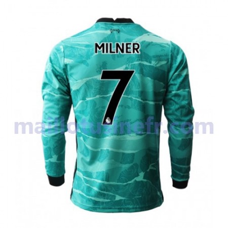 Maillot de Foot Liverpool James Milner 7 Extérieur 2020-21 Manches Longues Maillot de Foot Liverpool James Milner 7 Extérieur 2020-21 Manches Longues